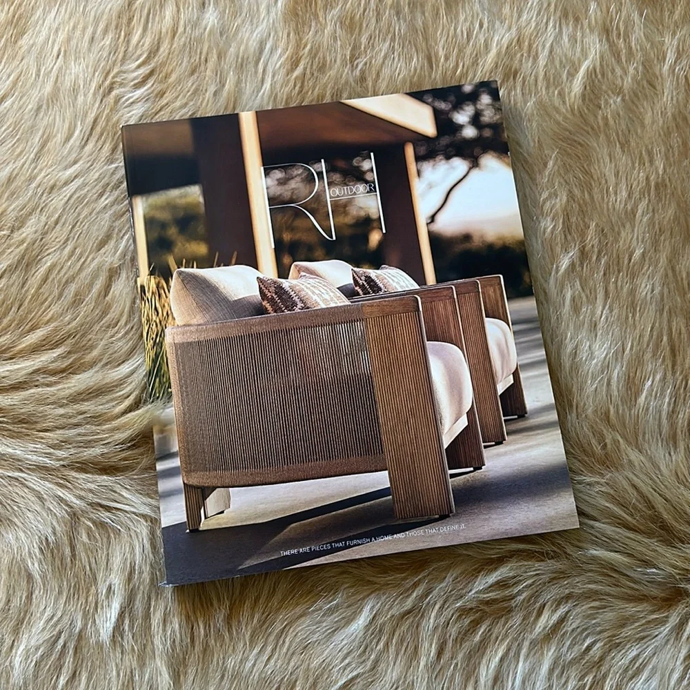 Restoration Hardware RH Outdoor Book 2025 Catalog Magazine 427 page